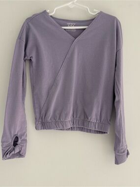 Sparkly purple long sleeve